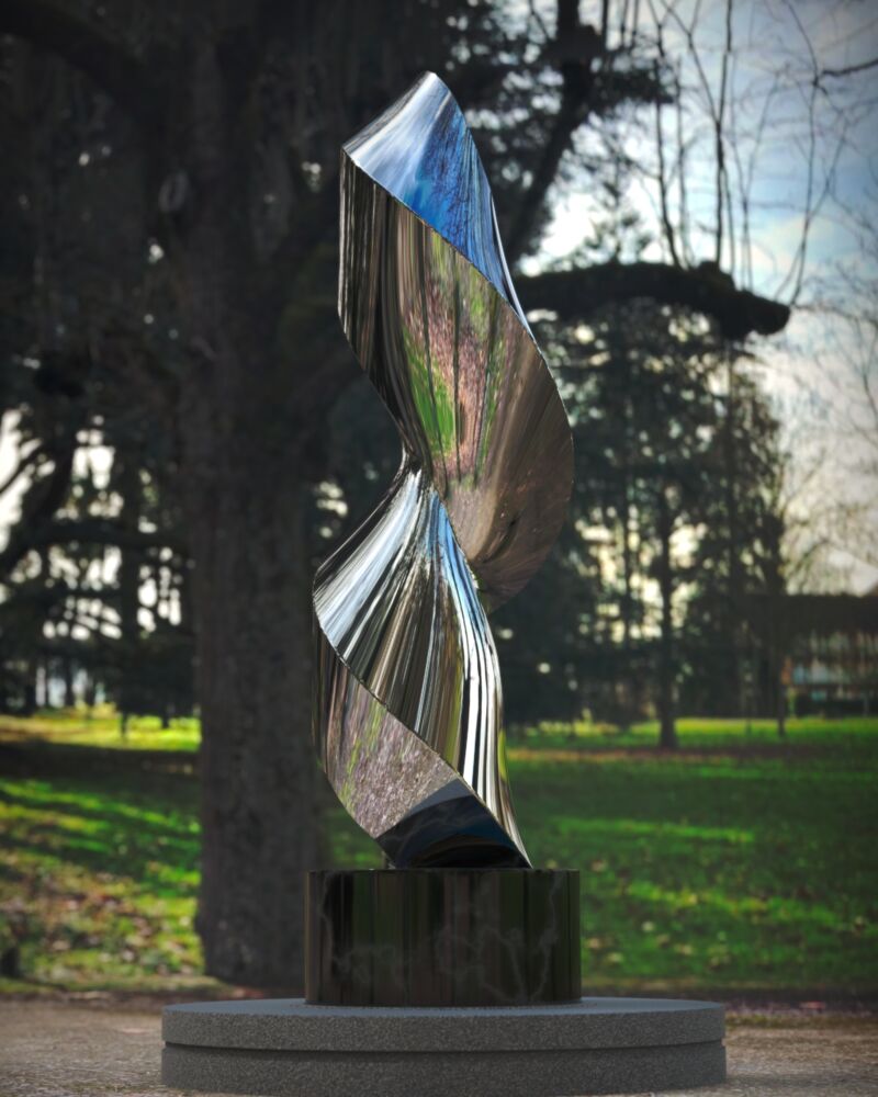 Spiral Nebula#1 - a Sculpture & Installation by Daniel Kei Wo